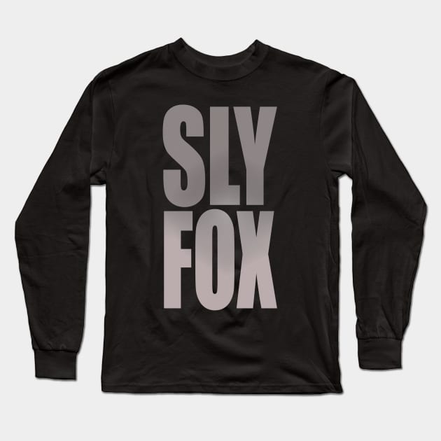 sly Long Sleeve T-Shirt by gorgeouspot